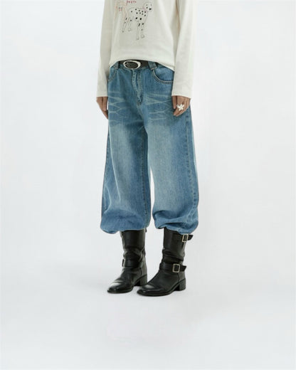 The Lighting Wide Leg Jeans