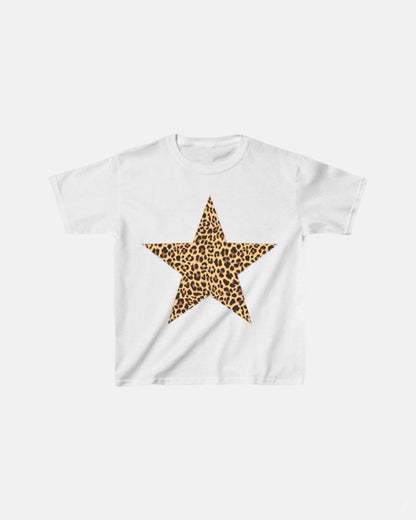 “LEOPARD STAR” BABY TEE