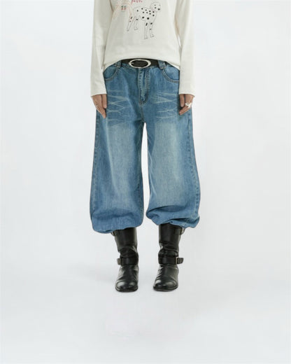 The Lighting Wide Leg Jeans