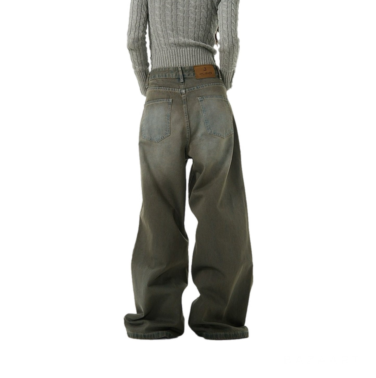 Drifter Baggy washed gray Jeans