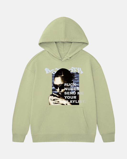 “SEND ME YOUR PLAYLIST” HOODIE