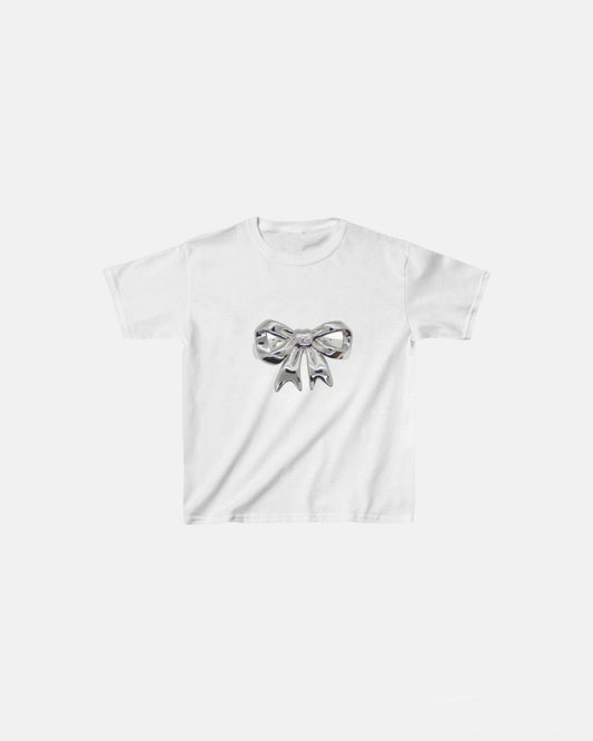 “WRAPPED IN SILVER” BABY TEE