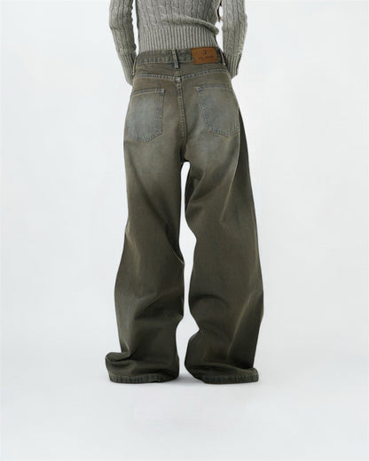 Drifter Baggy washed gray Jeans