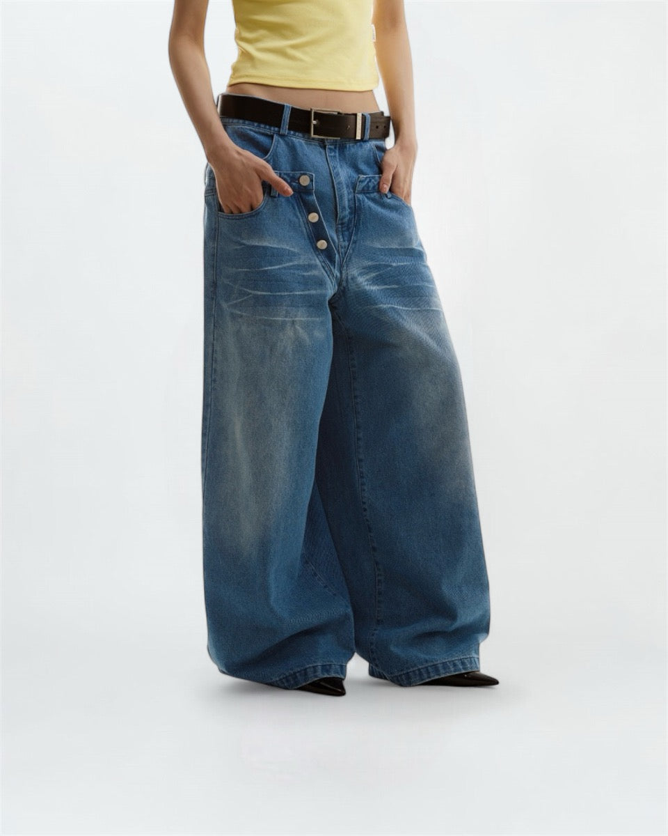 The PatchWork Baggy Jeans