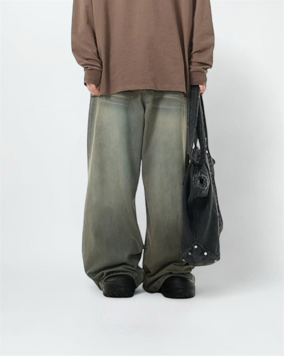 Drifter Baggy washed gray Jeans