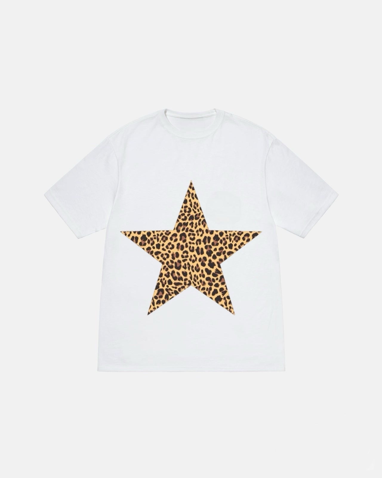 “LEOPARD STAR” BASIC TEE