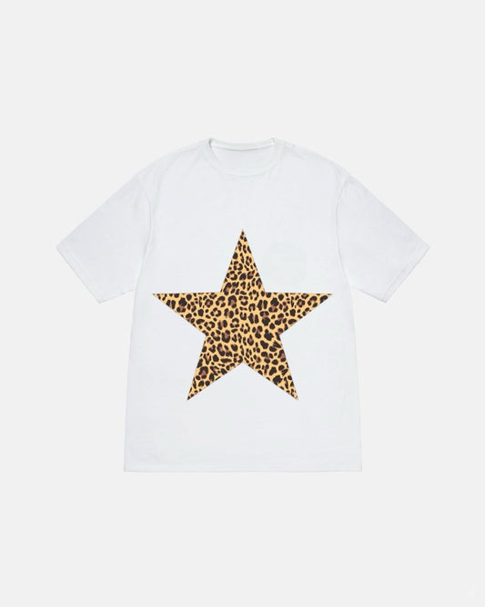 “LEOPARD STAR” BASIC TEE