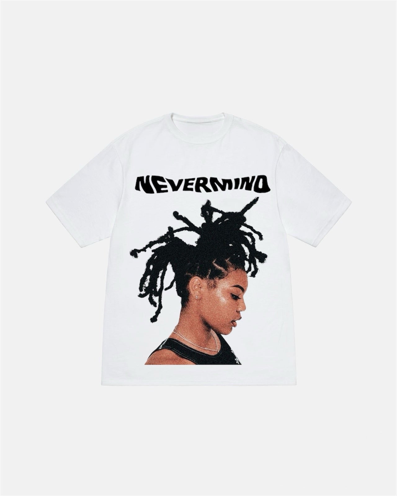 “NEVERMIND” BASIC TEE