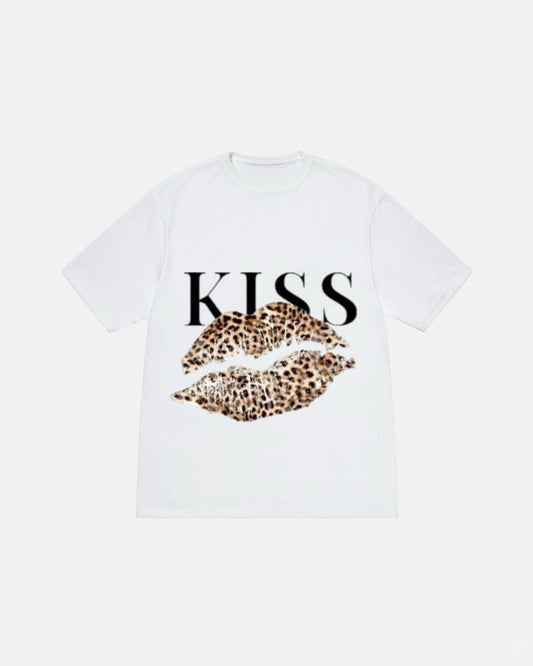 “LEOPARD KISS” BASIC TEE