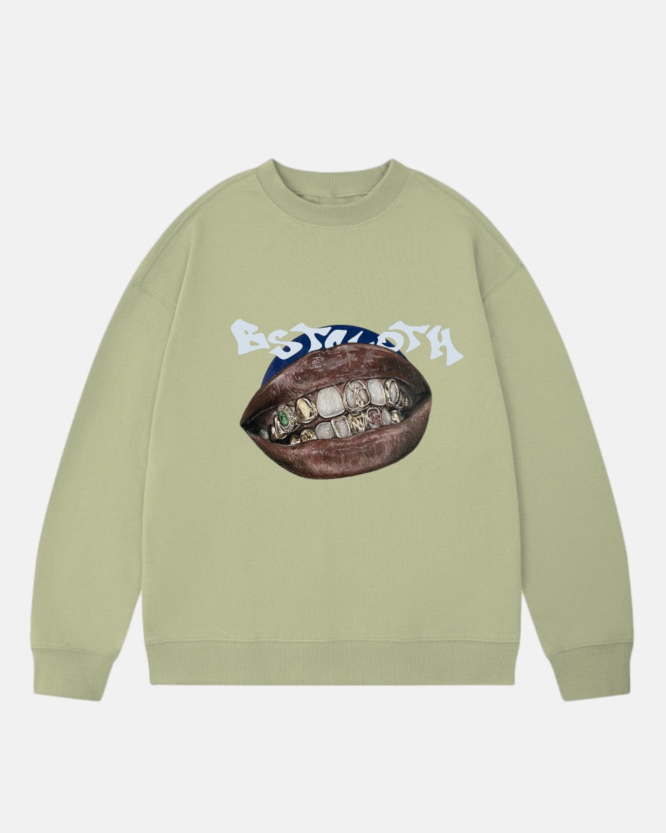 “GOLD SMILE” SWEATSHIRT